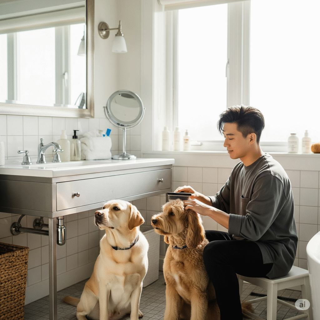 Simple Pet Care Routine at Home