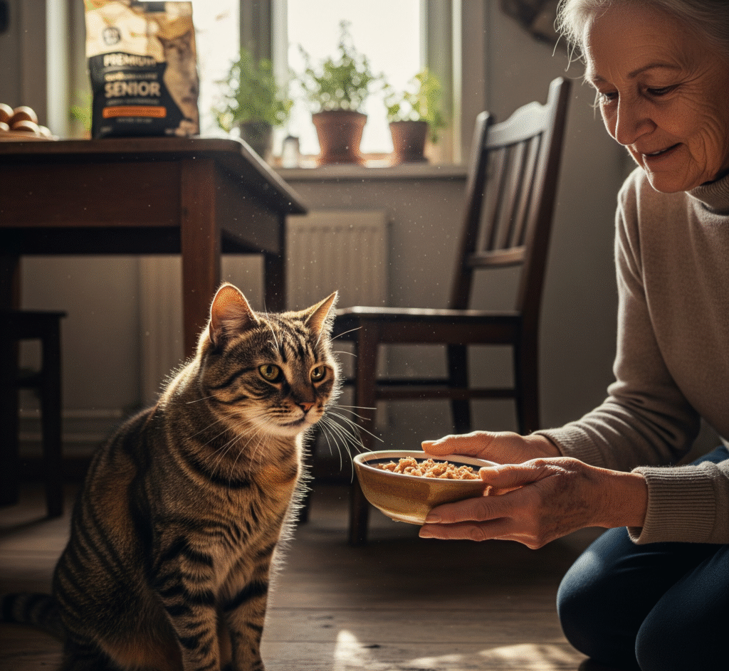 feed a senior cat naturally
